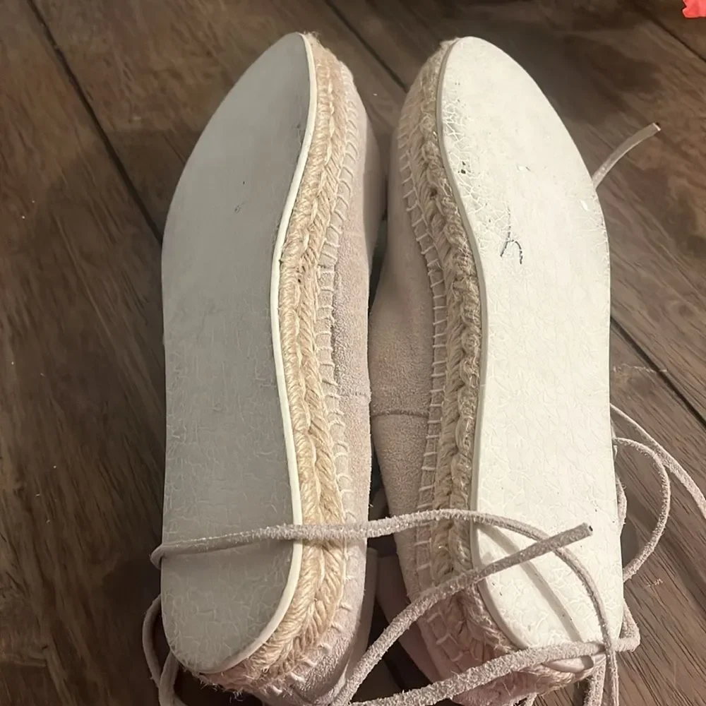 STEVE MADDEN Errin tan suede spadrille size 10B